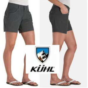 Kuhl Women's Kontra Short 8 Carbon Granite Sage